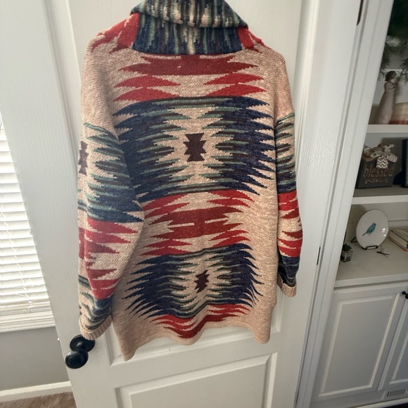Lucky Brand Multicolor Aztec Cardigan - Picture 2 of 6